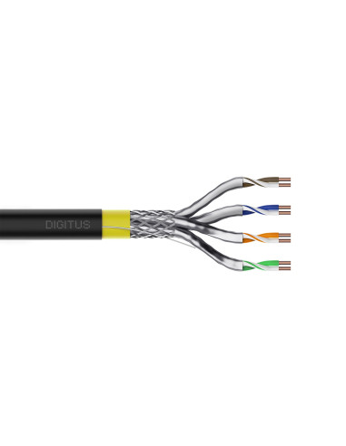 Digitus Dk-1743-A-Vh-05-Od Kabel Sieciowy Czarny 50 M Cat7A S/Ftp (S-Stp)