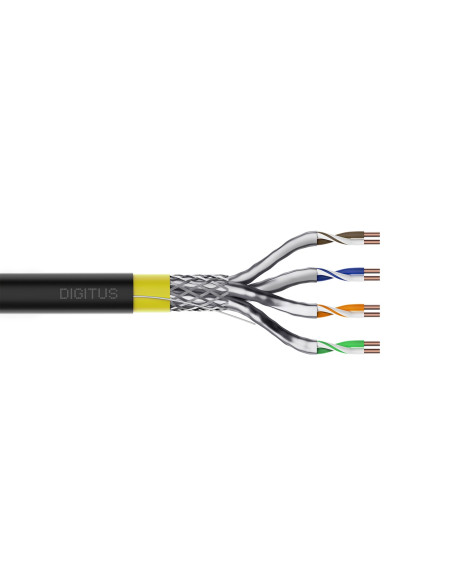 Digitus Dk-1743-A-Vh-05-Od Kabel Sieciowy Czarny 50 M Cat7A S/Ftp (S-Stp)