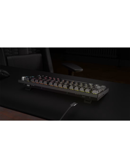Corsair K65 Plus Klawiatura Gaming Usb + Rf Wireless + Bluetooth Qwerty Us English Czarny