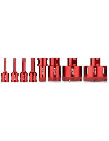 Smart Komplet Otwornic Diamentowych Do Gresu 6-68Mm M14 9Cz. (Sm-25-Set9)