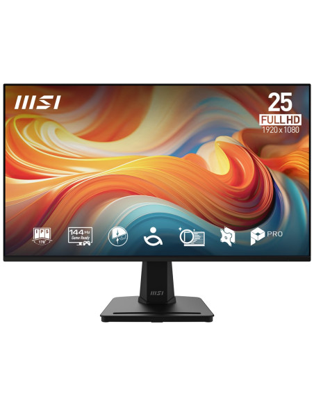 Msi Pro Mp251 E14L Monitor Komputerowy 62,2 Cm (24.5") 1920 X 1080 Px Full Hd Czarny