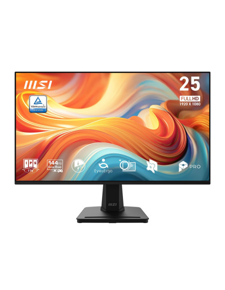 Msi Pro Mp251 E14L Monitor Komputerowy 62,2 Cm (24.5") 1920 X 1080 Px Full Hd Czarny