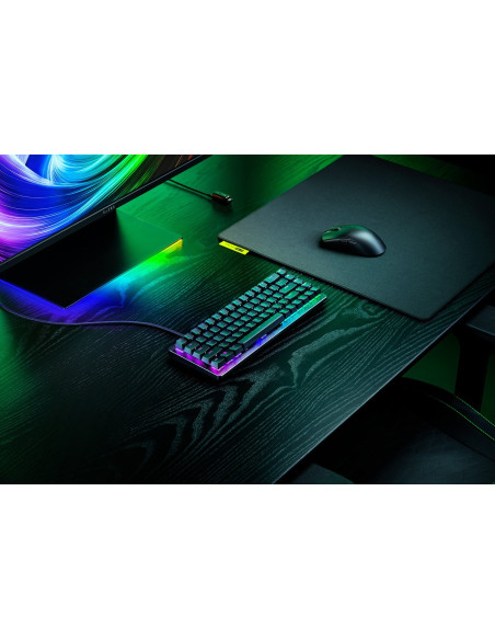 Razer Huntsman V3 He Magnetic Mini 65% 8Khz Klawiatura Gaming Usb Qwerty Angielski Czarny