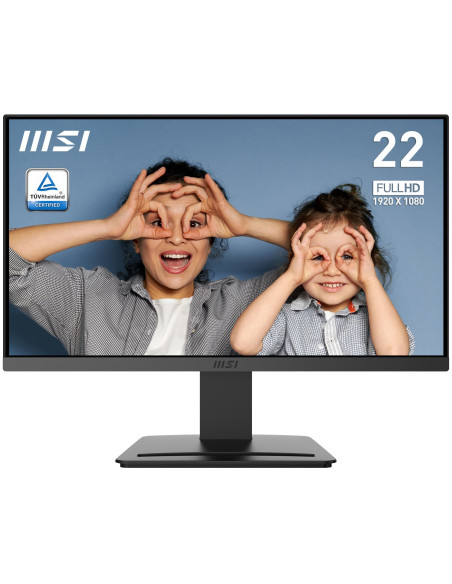 Msi Pro Mp223 E2 Monitor Komputerowy 54,5 Cm (21.4") 1920 X 1080 Px Full Hd Led Czarny