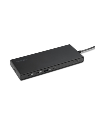 Kensington Potrójna Stacja Dokująca Wideo Bez Sterowników Sd4842P Eq Usb-C 10 Gb/S Z Zasilaniem O Mocy Do 100W