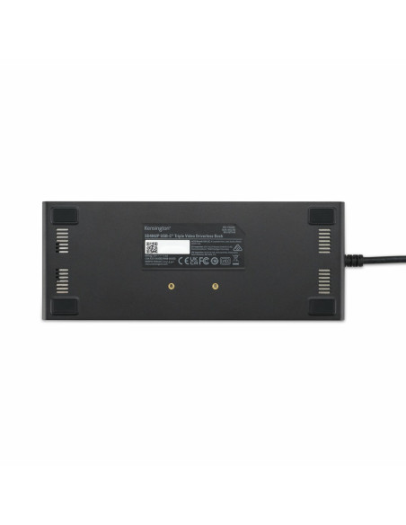 Kensington Potrójna Stacja Dokująca Wideo Bez Sterowników Sd4842P Eq Usb-C 10 Gb/S Z Zasilaniem O Mocy Do 100W