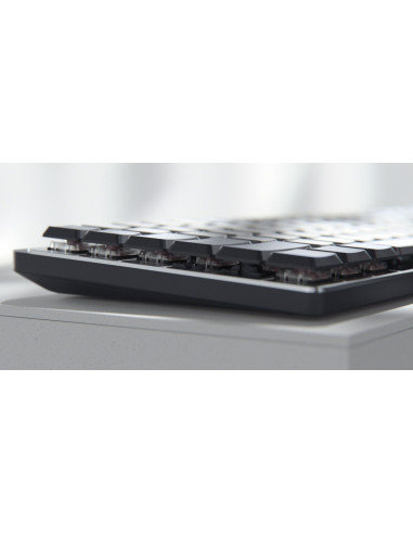 Logitech 920-010837 Klawiatura Biuro Bluetooth Qwerty Amerykański Międzynarodowy Grafitowy, Szary