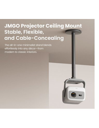 Jmgo Ceiling Mount Uchwyt Do Montażu Projektora Sufit Szary