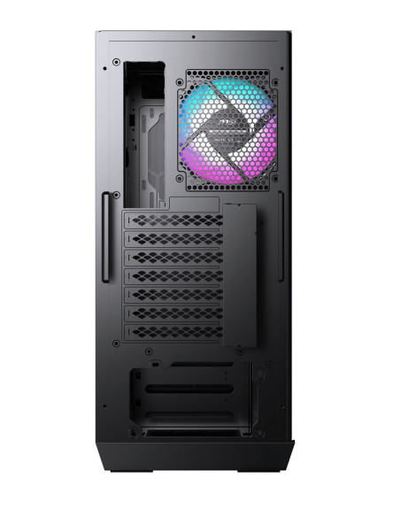 Obudowa Komputerowa Msi Mpg Gungnir 110R Mid Tower Gaming Computer Case Black, Usb 3.2 Gen2 Type C, 4X 120Mm Argb Fan, Mystic Li