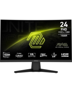 Msi Mag 244C Monitor Komputerowy 59,9 Cm (23.6") 1920 X 1080 Px Full Hd Lcd Czarny