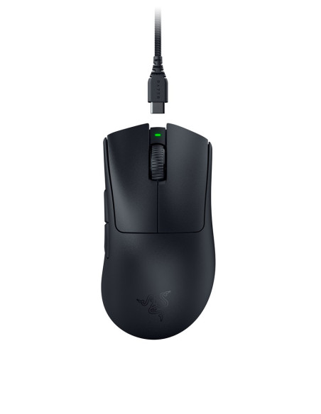 Razer Deathadder V3 Pro Myszka Gaming Dla Praworęcznych Rf Wireless + Usb Type-C Optyczny 30000 Dpi