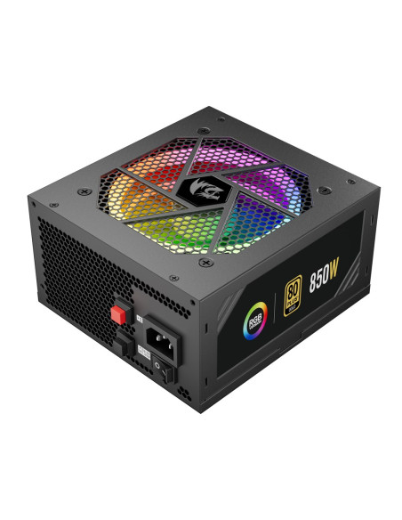 Redragon Gc-Ps007-1-V2 850W 80 Plus Gold Led Moduł Zasilaczy Czarny