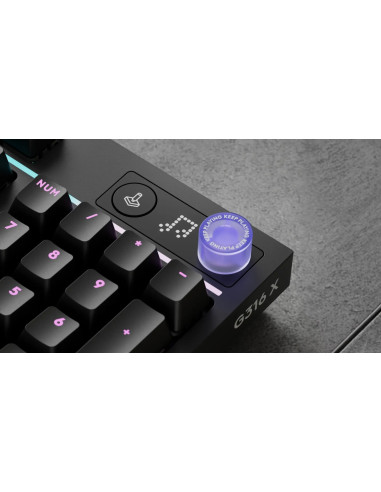 Logitech G G316 X 98 Klawiatura Gaming Usb Qwerty Angielski Czarny