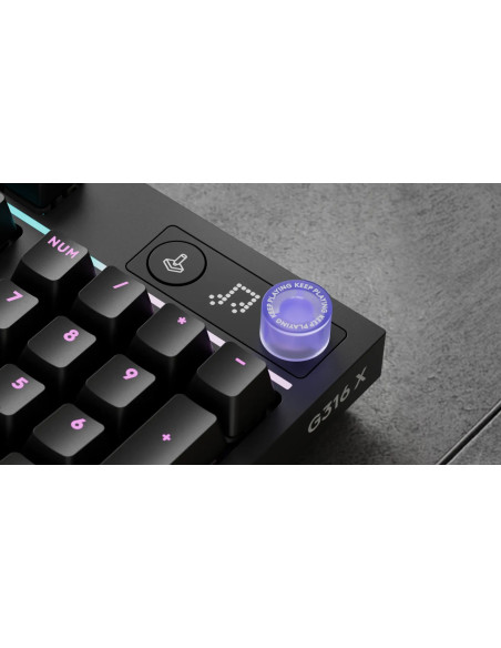 Logitech G G316 X 98 Klawiatura Gaming Usb Qwerty Angielski Czarny
