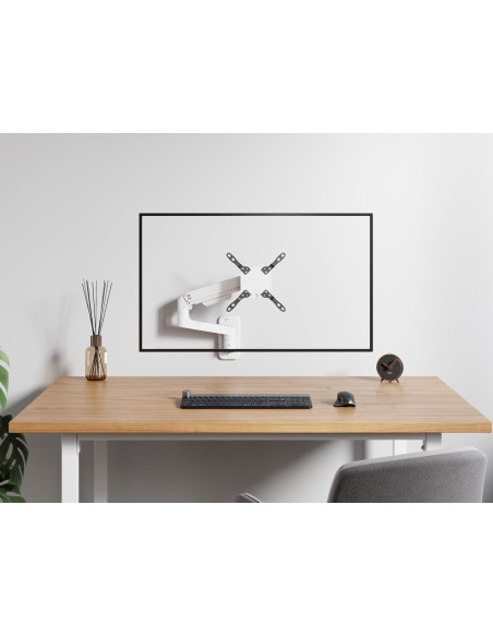 Equip 650140 Uchwyt / Stojak Do Monitorów 124,5 Cm (49") Ściana Biały