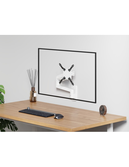 Equip 650140 Uchwyt / Stojak Do Monitorów 124,5 Cm (49") Ściana Biały
