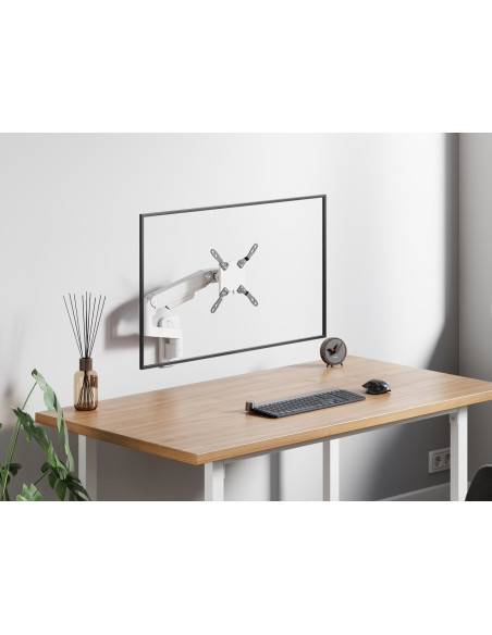 Equip 650140 Uchwyt / Stojak Do Monitorów 124,5 Cm (49") Ściana Biały