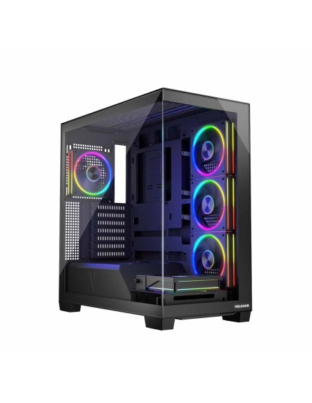 Modecom Obudowa Volcano Stellar Argb Midi 5F Czarna