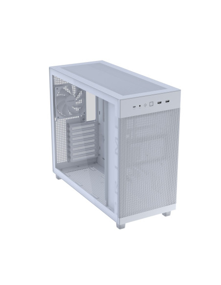 Asus Prime Ap303 Tg White Midi Tower Biały