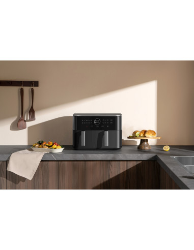 Xiaomi Maf-D1001 Podwójny 10 L Autonomiczny 2700 W Frytkownica Na Gorące Powietrze Czarny