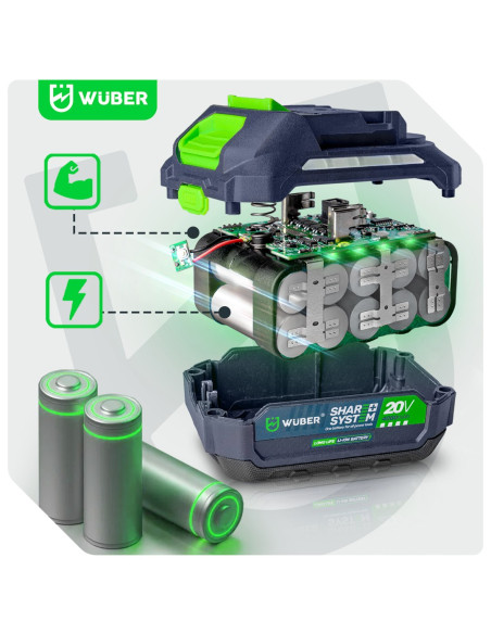 Klucz Udarowy Bezszczotkowy 20V W04604 Wuber