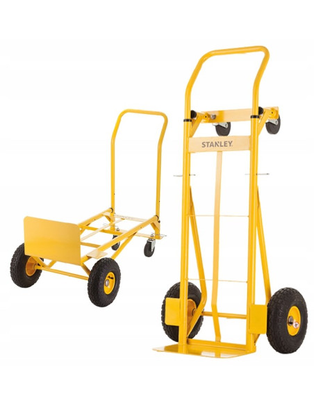 Stanley Wózek Transportowy Stalowy Sp 200 Kg Żółty