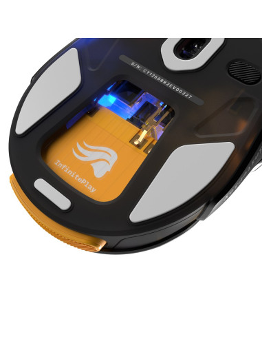 Glorious Gaming Model O3 Wireless Myszka Dla Praworęcznych Rf Wireless Optyczny 30000 Dpi