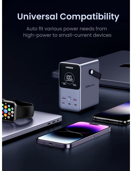 Ugreen Nexode Power Bank 48000 Mah Lit Szary