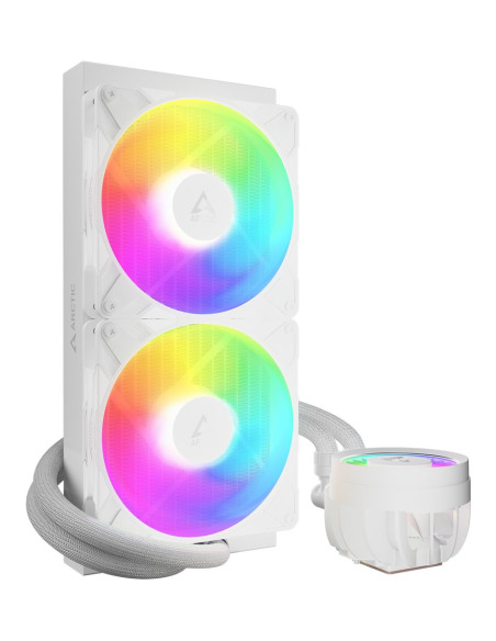 Arctic Liquid Freezer Iii Pro 280 A-Rgb (White) Procesor Chłodnica Cieczy All-In-One 12 Cm Biały 1 Szt.
