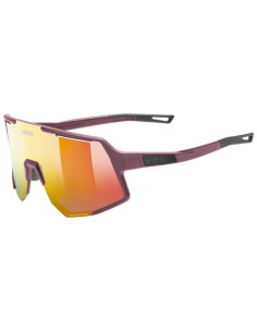 Uvex Sequenze Cv Okulary Do Wielu Sportów Unisex Półobwódkowe Czerwony