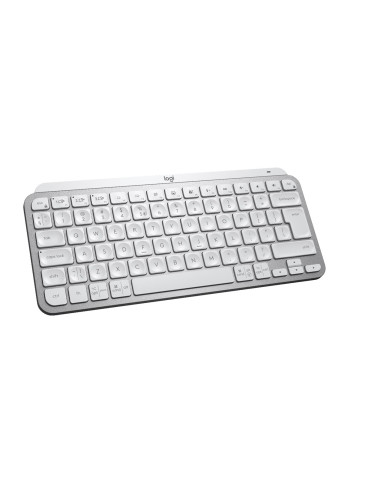 Logitech Mx Keys Mini Minimalist Wireless Illuminated Keyboard Klawiatura Rf Wireless + Bluetooth Qwerty Angielski Szary