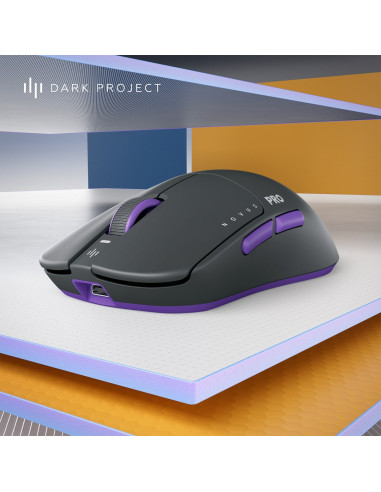 Dark Project Dpp_Novus_Pro_Bb Myszka Gaming Oburęczny Rf Wireless + Usb Type-C Optyczny 26000 Dpi