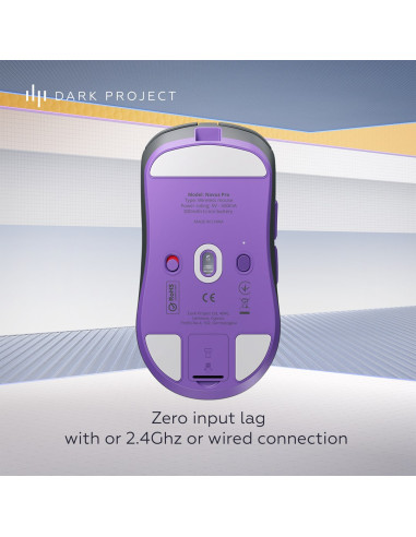 Dark Project Dpp_Novus_Pro_Bb Myszka Gaming Oburęczny Rf Wireless + Usb Type-C Optyczny 26000 Dpi