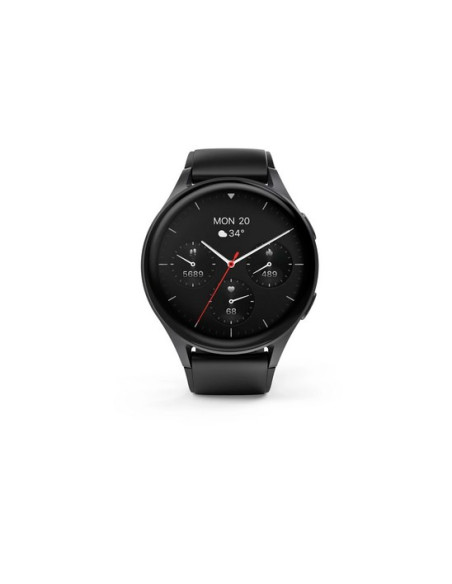 Hama Smartwatch 8900 3,63 Cm (1.43") Amoled 45 Mm Cyfrowy 466 X 466 Px Ekran Dotykowy Czarny Gps