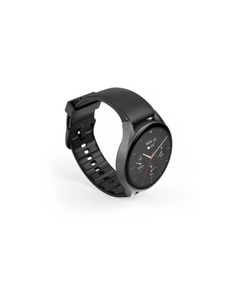 Hama Smartwatch 8900 3,63 Cm (1.43") Amoled 45 Mm Cyfrowy 466 X 466 Px Ekran Dotykowy Czarny Gps