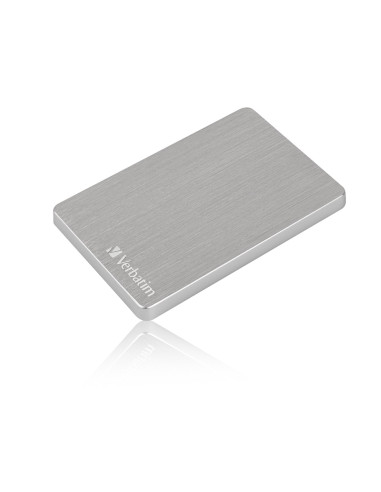 Verbatim Store 'N' Go Alu Slim Zewnętrzny Dysk Twardy 1Tb 2.5" Usb Type-C 3.2 Gen 1 (3.1 Gen 1) Srebrny