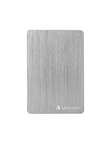 Verbatim Store 'N' Go Alu Slim Zewnętrzny Dysk Twardy 1Tb 2.5" Usb Type-C 3.2 Gen 1 (3.1 Gen 1) Srebrny