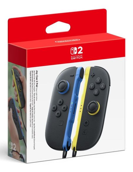 Nintendo Joy-Con 2 Czarny, Niebieski, Żółty Bluetooth Gamepad Analogowa/Cyfrowa Nintendo Switch 2