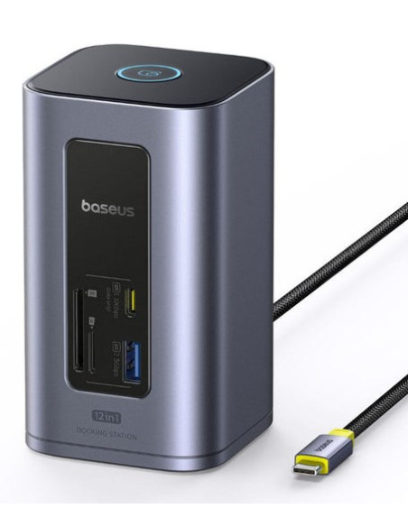 Baseus B00568103813-00 Stacja Dokująca Uniwersalne Niebieski