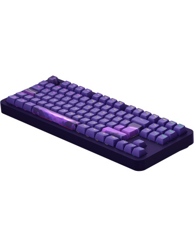 Dark Project Alu87B Celestial, G3Ms Voidstone Switch, Uk/De/At/Es/It/Fi/No/Se/Dk Klawiatura Gaming Usb Qwertz Duński, Angielski,