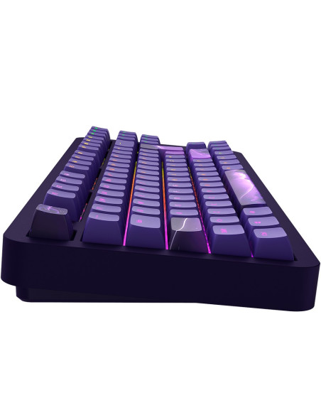 Dark Project Alu87B Celestial, G3Ms Voidstone Switch, Uk/De/At/Es/It/Fi/No/Se/Dk Klawiatura Gaming Usb Qwertz Duński, Angielski,