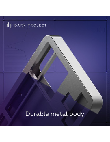 Dark Project Alu87B Celestial, G3Ms Voidstone Switch, Uk/De/At/Es/It/Fi/No/Se/Dk Klawiatura Gaming Usb Qwertz Duński, Angielski,
