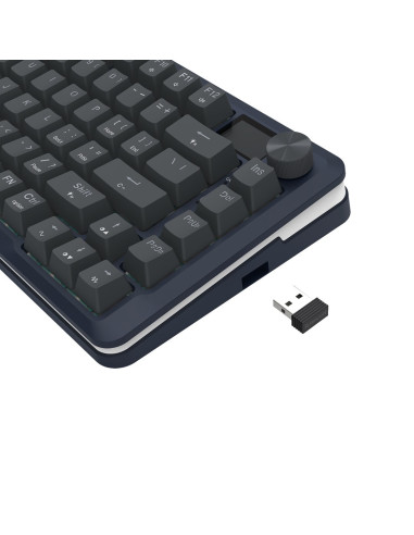 Redragon K708-Rgb-Pro Flekact Klawiatura Usb + Rf Wireless + Bluetooth Czarny