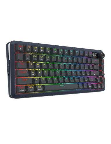 Redragon K708-Rgb-Pro Flekact Klawiatura Usb + Rf Wireless + Bluetooth Czarny