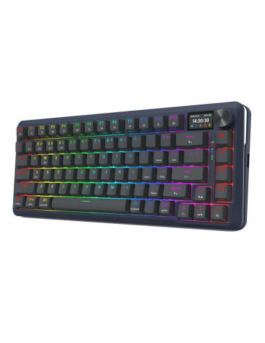 Redragon K708-Rgb-Pro Flekact Klawiatura Usb + Rf Wireless + Bluetooth Czarny