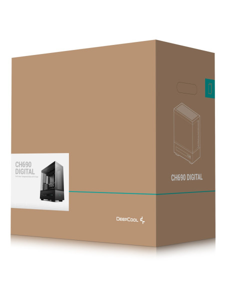 Deepcool Ch690 Tower Czarny