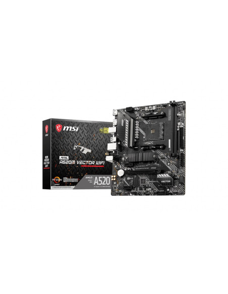 Msi Mag A520M Vector Wifi Płyta Główna Amd A520 Socket Am4 Micro Atx