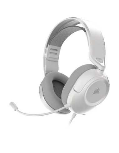 Corsair Hs35 V3 Zestaw Słuchawkowy Przewodowa Opaska Na Głowę Gaming Biały