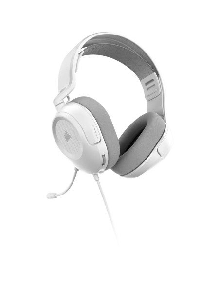 Corsair Hs35 V3 Zestaw Słuchawkowy Przewodowa Opaska Na Głowę Gaming Biały
