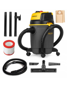 Odkurzacz Przemysłowy Stanley Sxvc20Pte Czarny, Żółty 1200 W 2